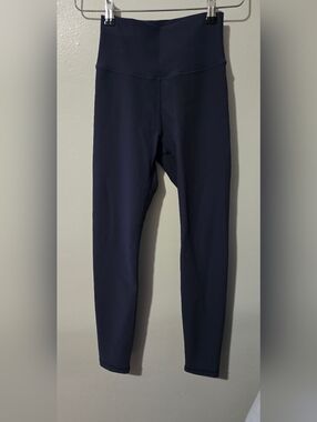 High-Waist Navy Active Leggings